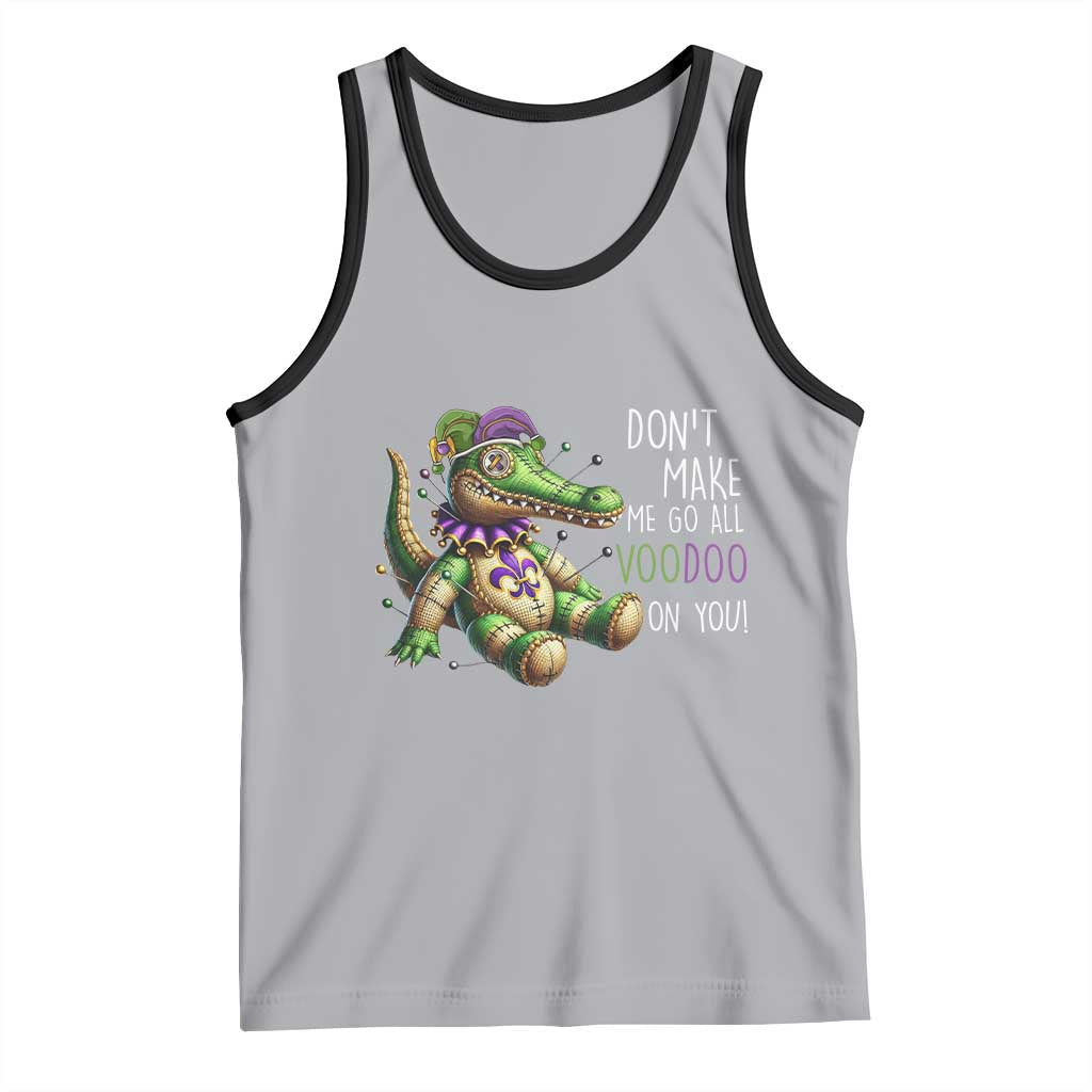 Voodoo Mardi Gras Tank Top Aligator Voodoo Doll New Orleans Louisiana