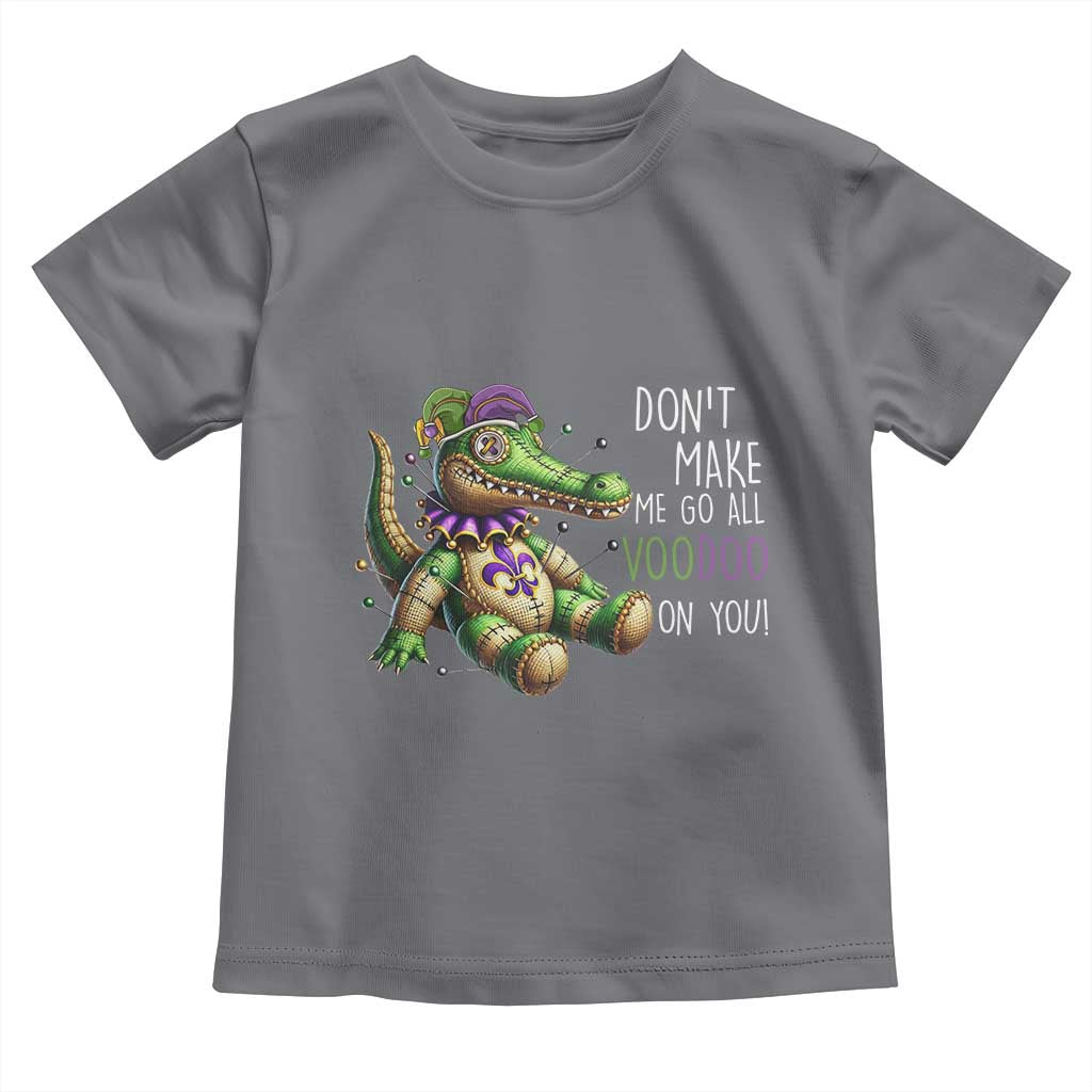 Voodoo Mardi Gras Toddler T Shirt Aligator Voodoo Doll New Orleans Louisiana