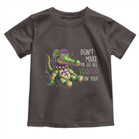 Voodoo Mardi Gras Toddler T Shirt Aligator Voodoo Doll New Orleans Louisiana