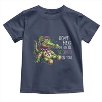 Voodoo Mardi Gras Toddler T Shirt Aligator Voodoo Doll New Orleans Louisiana