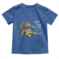 Voodoo Mardi Gras Toddler T Shirt Aligator Voodoo Doll New Orleans Louisiana