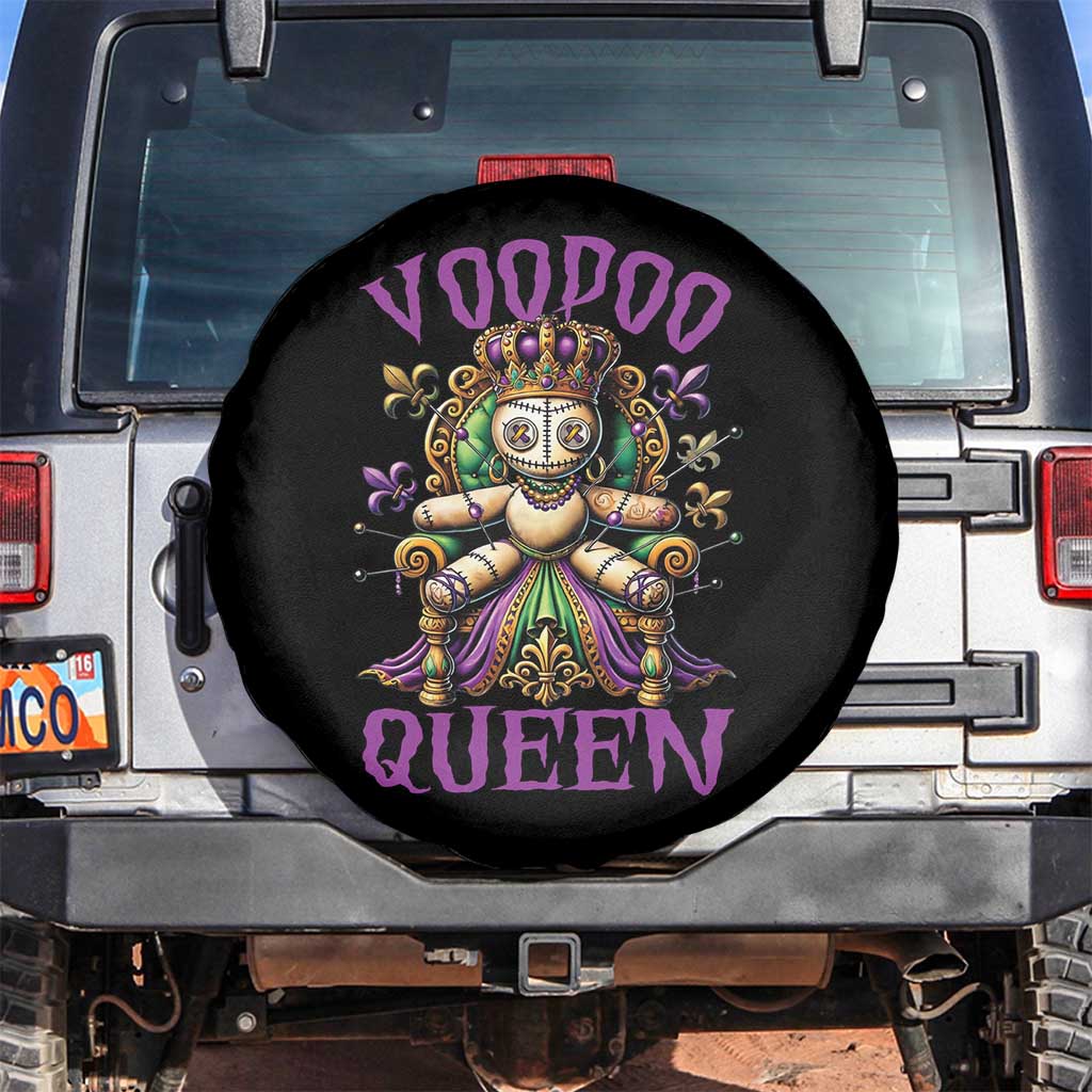 Mardi Gras Voodoo Queen Spare Tire Cover