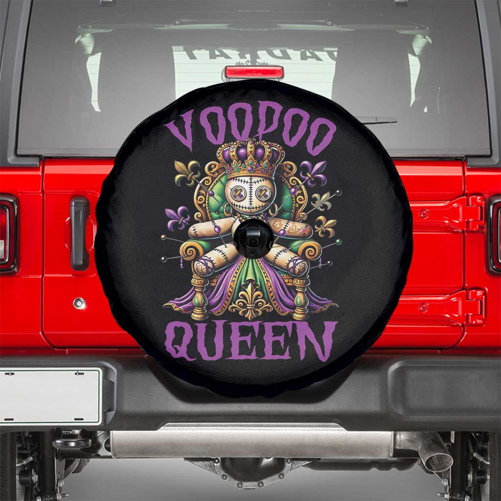 Mardi Gras Voodoo Queen Spare Tire Cover