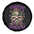 Mardi Gras Voodoo Queen Spare Tire Cover