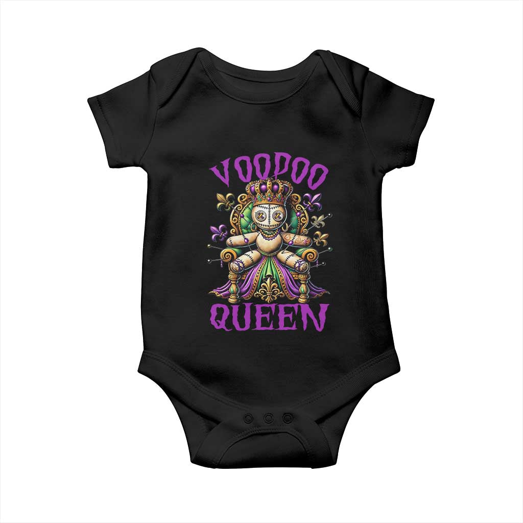 Mardi Gras Voodoo Queen Baby Onesie