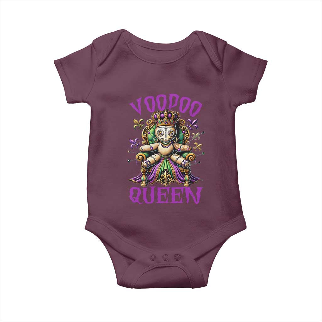 Mardi Gras Voodoo Queen Baby Onesie
