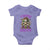 Mardi Gras Voodoo Queen Baby Onesie