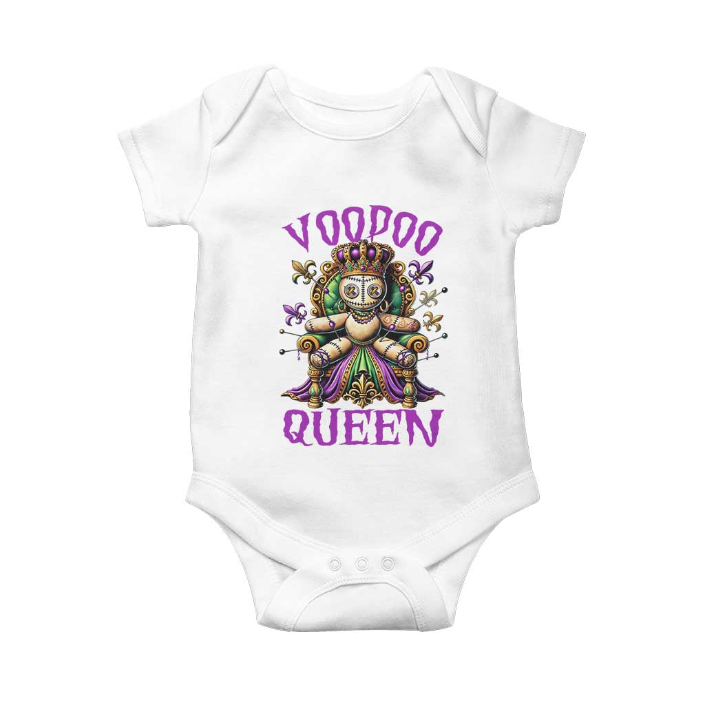 Mardi Gras Voodoo Queen Baby Onesie