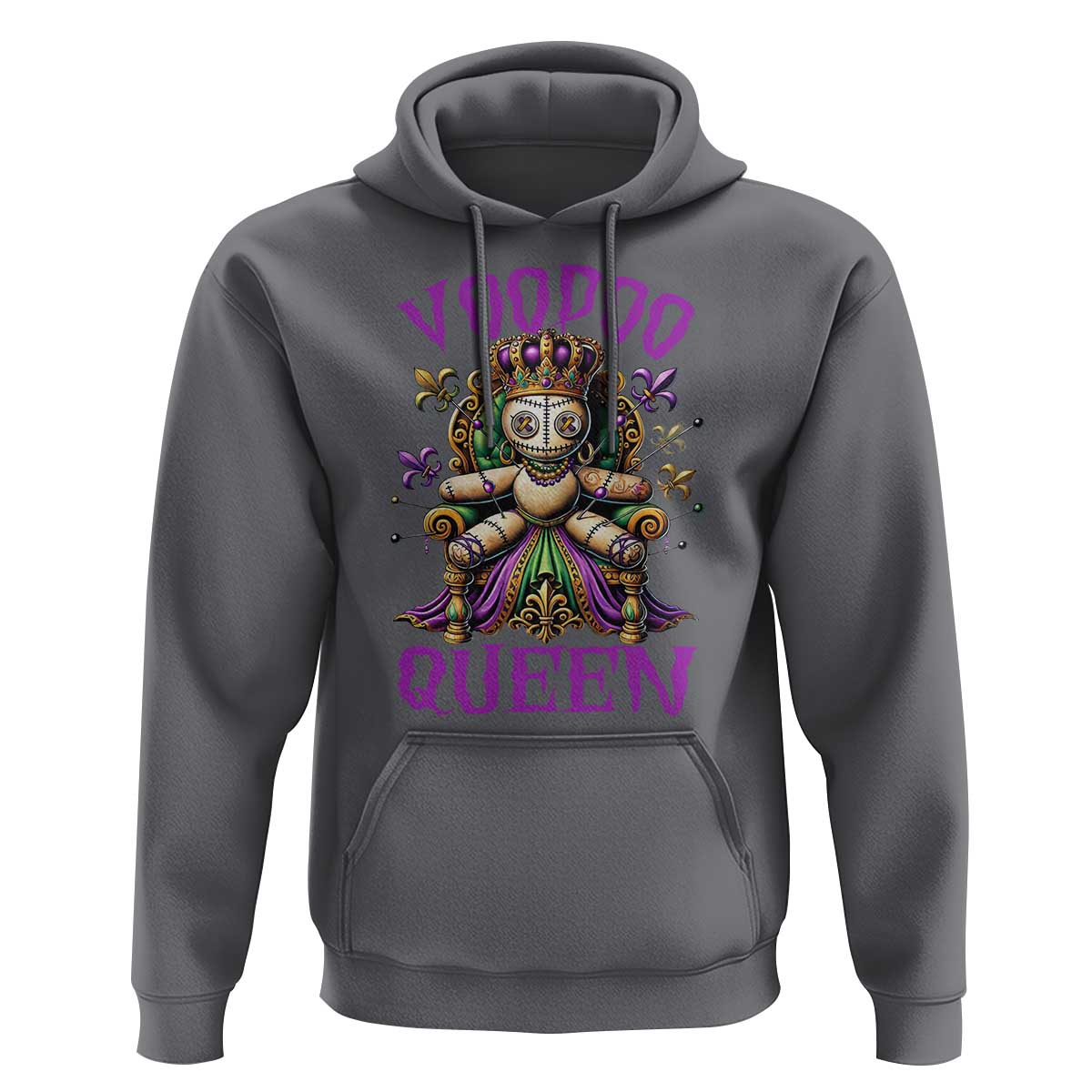 Mardi Gras Voodoo Queen Hoodie