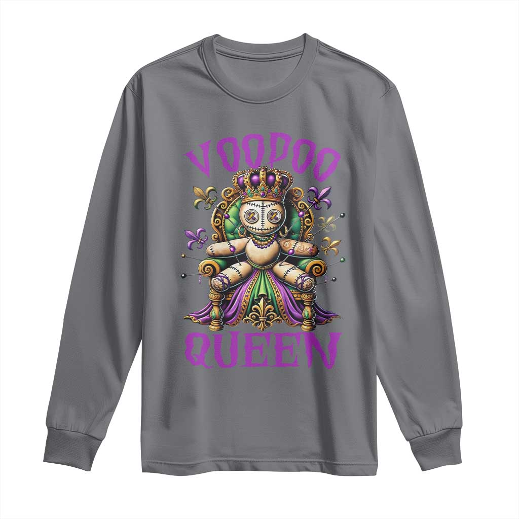 Mardi Gras Voodoo Queen Long Sleeve Shirt