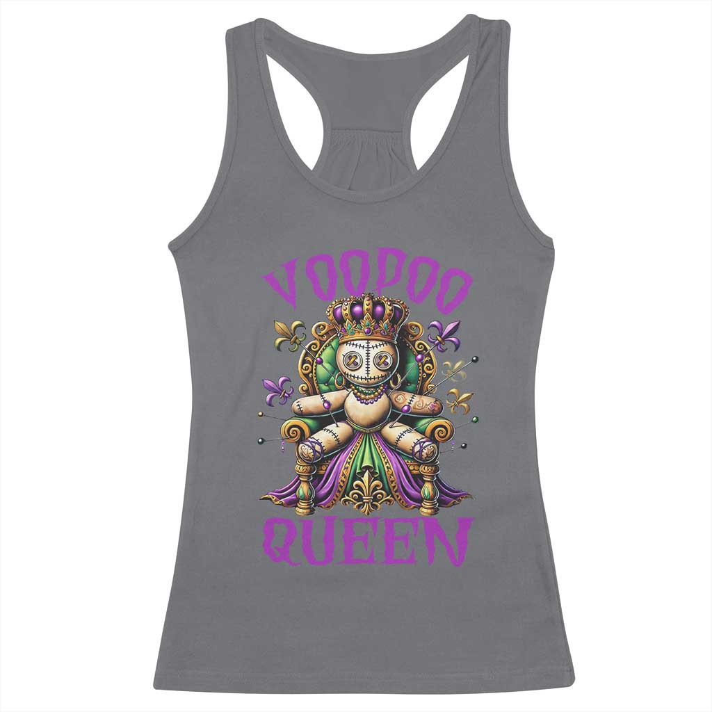 Mardi Gras Voodoo Queen Racerback Tank Top