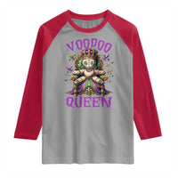 Mardi Gras Voodoo Queen Raglan Shirt
