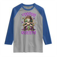 Mardi Gras Voodoo Queen Raglan Shirt