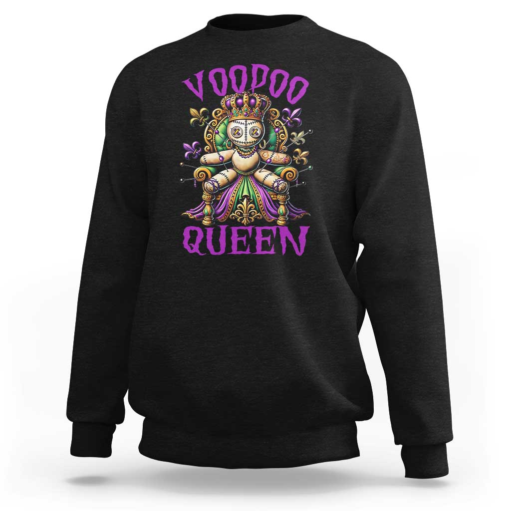 Mardi Gras Voodoo Queen Sweatshirt