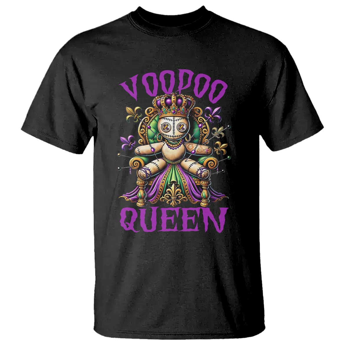 Mardi Gras Voodoo Queen T Shirt