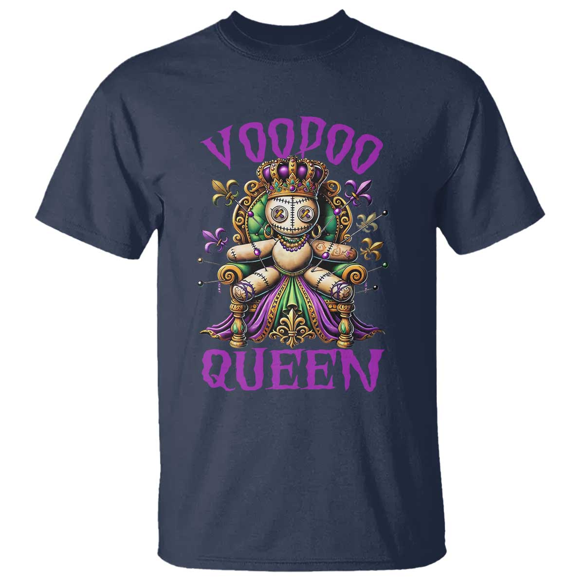 Mardi Gras Voodoo Queen T Shirt