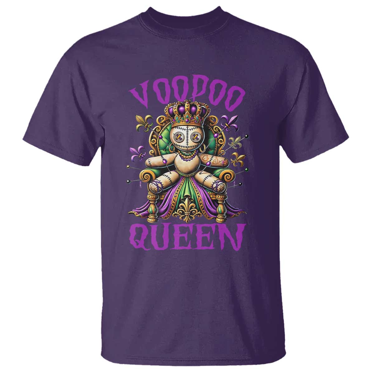 Mardi Gras Voodoo Queen T Shirt