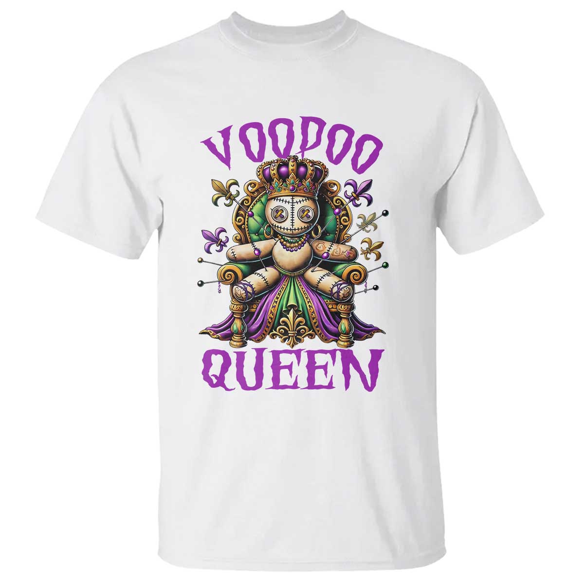 Mardi Gras Voodoo Queen T Shirt