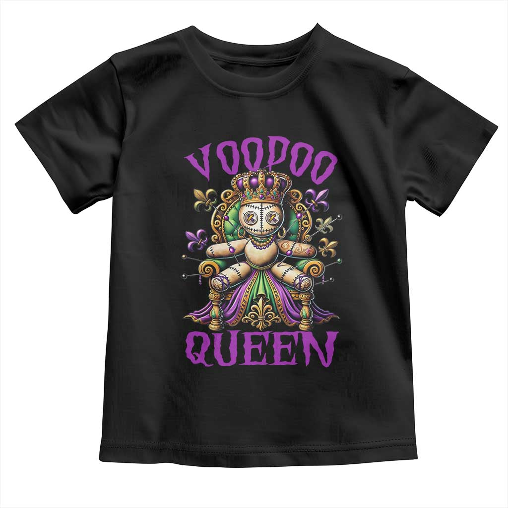 Mardi Gras Voodoo Queen Toddler T Shirt
