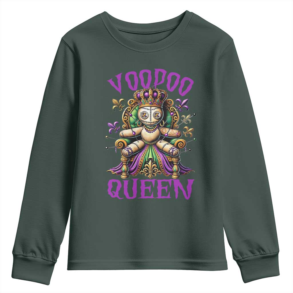 Mardi Gras Voodoo Queen Youth Sweatshirt