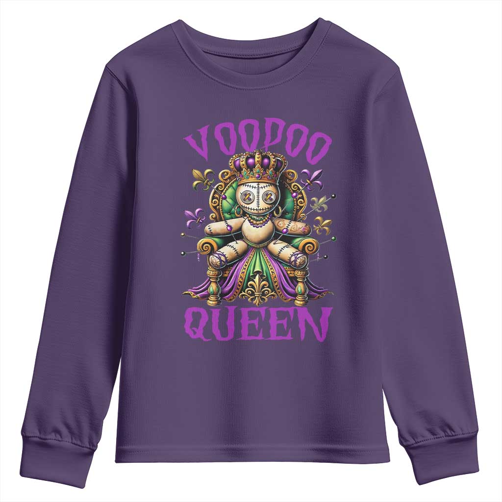 Mardi Gras Voodoo Queen Youth Sweatshirt