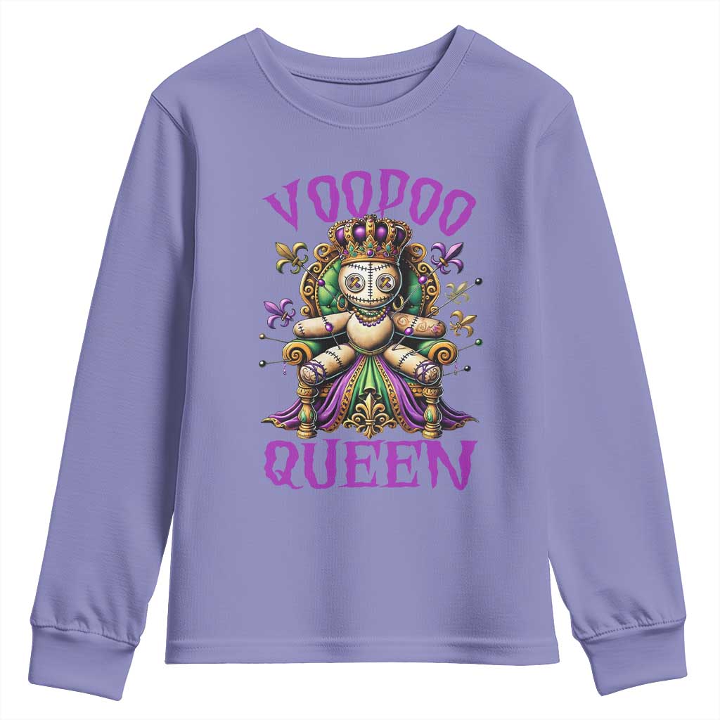 Mardi Gras Voodoo Queen Youth Sweatshirt