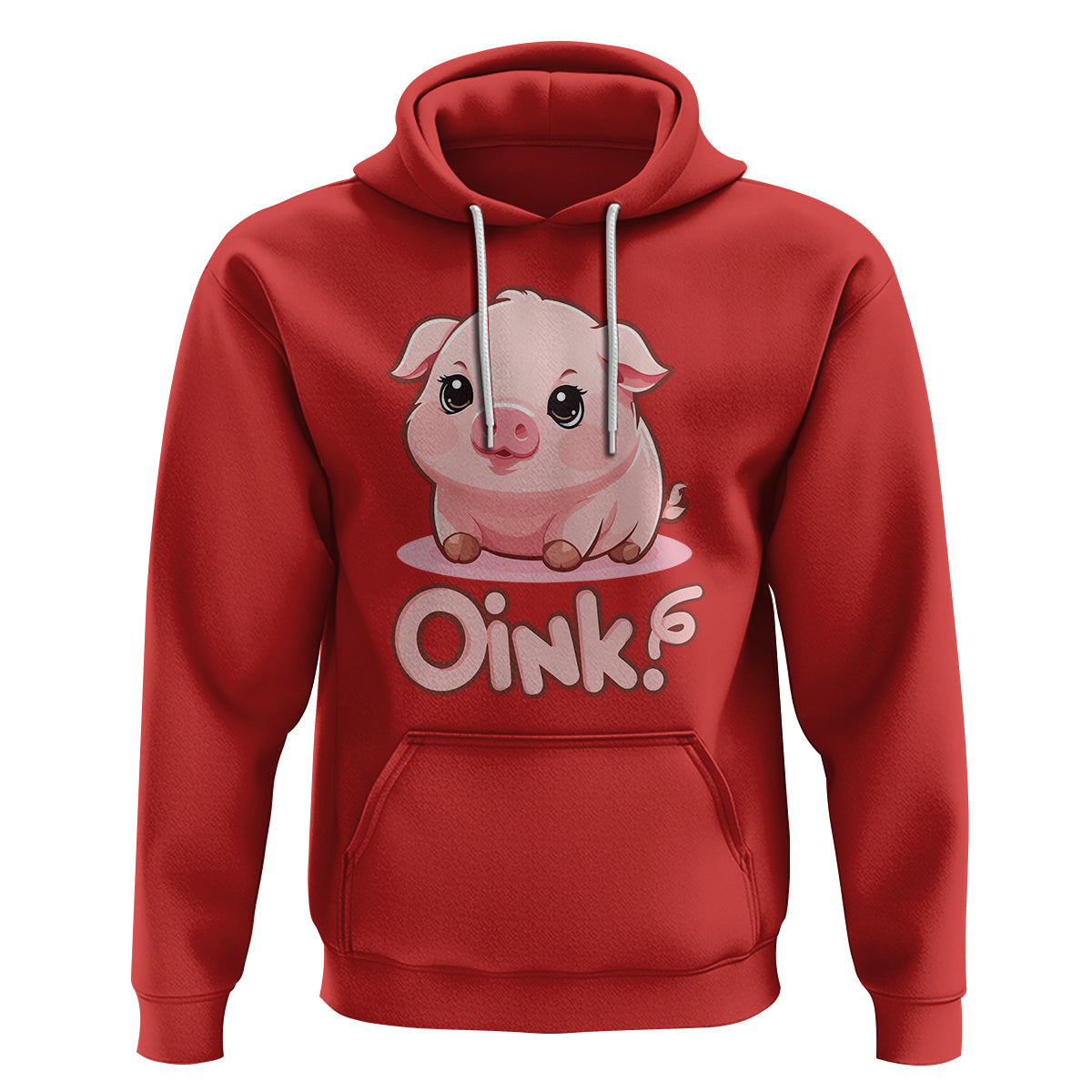 Pig Lover OINK Cute Swine Hoodie - Wonder Print Shop