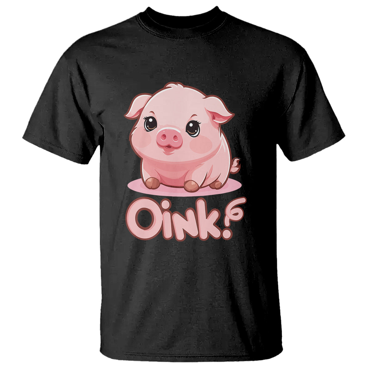 Pig Lover OINK Cute Swine T Shirt - Wonder Print Shop