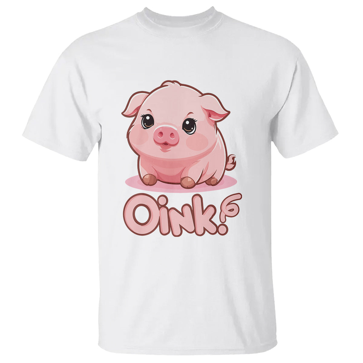 Pig Lover OINK Cute Swine T Shirt - Wonder Print Shop