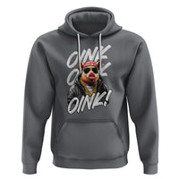 Pig Lover OINK Cool Swine Hip Hop Gangster Hoodie - Wonder Print Shop