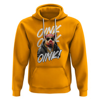 Pig Lover OINK Cool Swine Hip Hop Gangster Hoodie - Wonder Print Shop