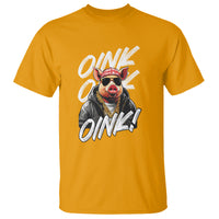 Pig Lover OINK Cool Swine Hip Hop Gangster T Shirt - Wonder Print Shop