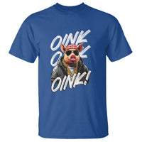 Pig Lover OINK Cool Swine Hip Hop Gangster T Shirt - Wonder Print Shop