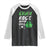 St Patrick's Day Raglan Shirt Funny Sham Rock N Roll Shamrock Guitar