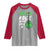 St Patrick's Day Raglan Shirt Funny Sham Rock N Roll Shamrock Guitar