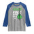 St Patrick's Day Raglan Shirt Funny Sham Rock N Roll Shamrock Guitar
