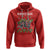St. Patrick's Day Hoodie Radiate Luck Funny Skeleton Radiology - Wonder Print Shop