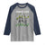 St Patrick's Day Raglan Shirt Radiate Luck Funny Skeleton Radiology