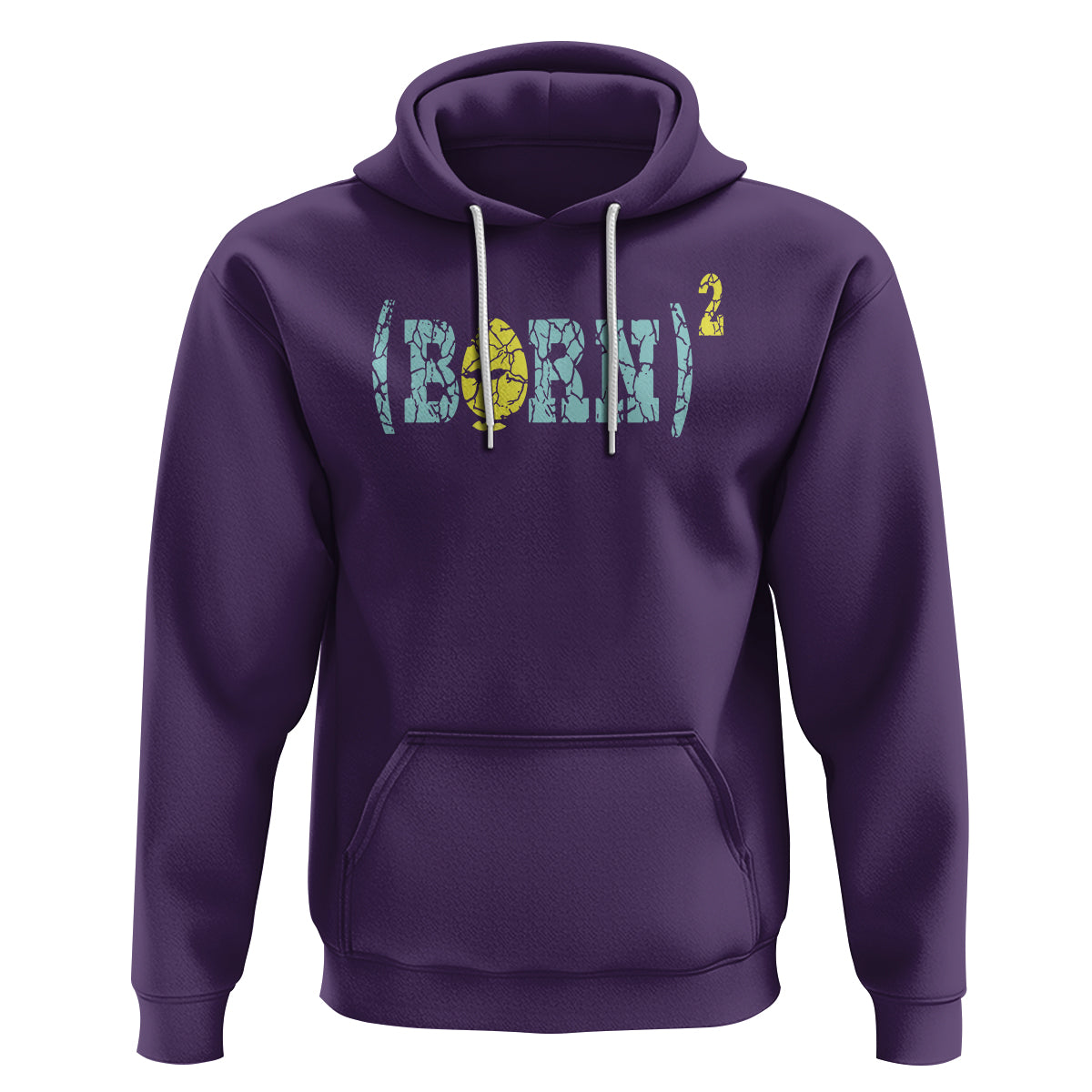 Easter Day Hoodie Born Squared Jesus Come Back John 3:3 Funny Math - Wonder Print Shop
