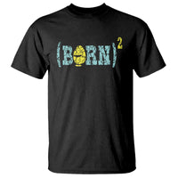 Easter Day T Shirt Born Squared Jesus Come Back John 3:3 Funny Math - Wonder Print Shop