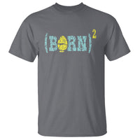 Easter Day T Shirt Born Squared Jesus Come Back John 3:3 Funny Math - Wonder Print Shop