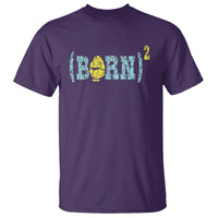 Easter Day T Shirt Born Squared Jesus Come Back John 3:3 Funny Math - Wonder Print Shop