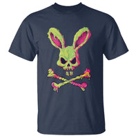 Easter Day T Shirt Bunny Skull Cross Bone Melting - Wonder Print Shop