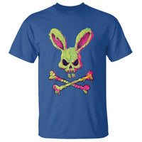 Easter Day T Shirt Bunny Skull Cross Bone Melting - Wonder Print Shop
