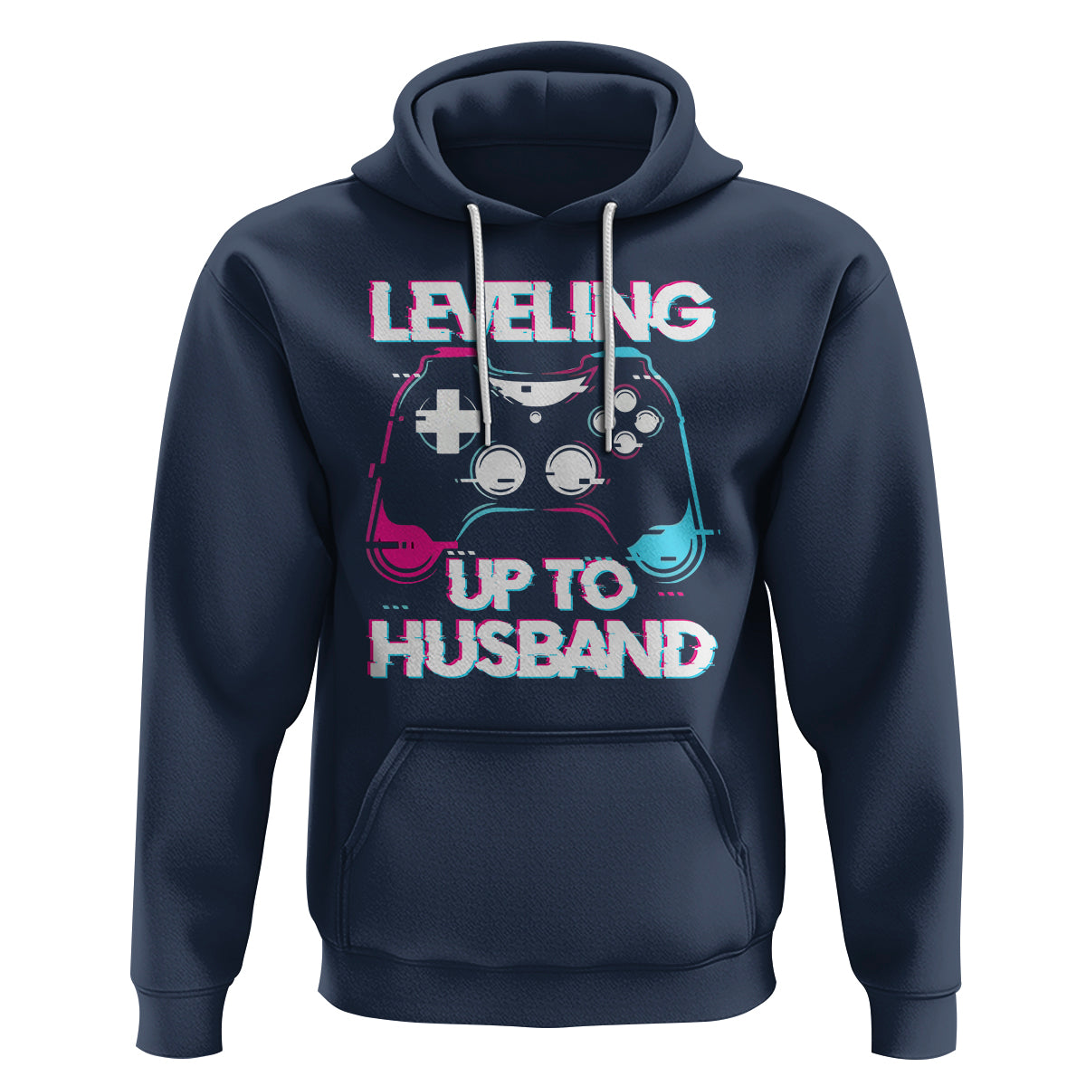 Engagement Hoodie Leveled Up To Husband Funny Gamer Vaporwave Newly Engaged Couple Matching - Wonder Print Shop