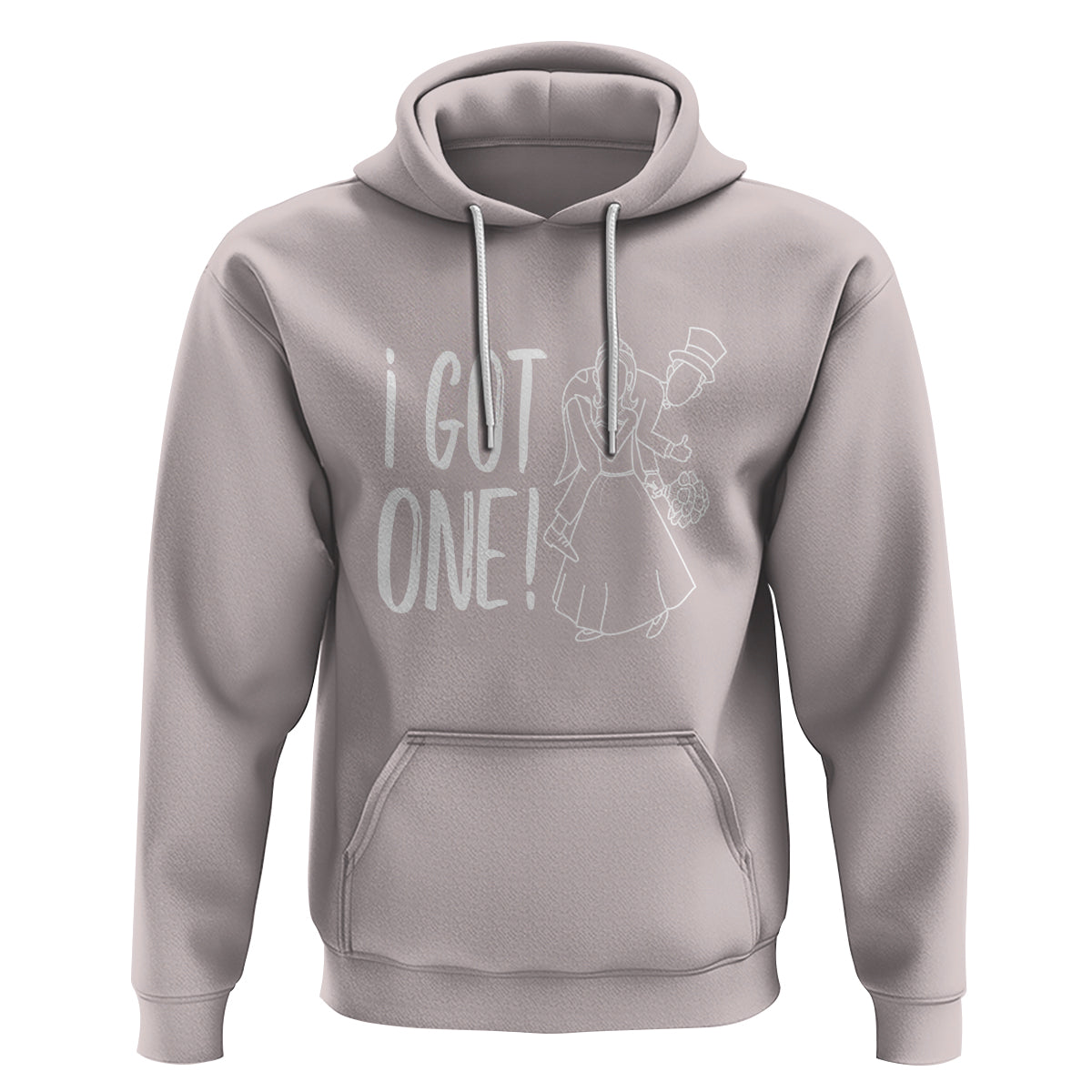 Funny Marriage Hoodie I Got One Bachelor Bachelorette Party Couple Matching - Wonder Print Shop
