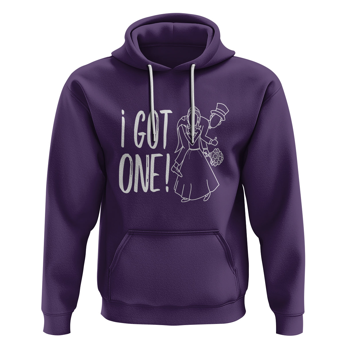 Funny Marriage Hoodie I Got One Bachelor Bachelorette Party Couple Matching - Wonder Print Shop