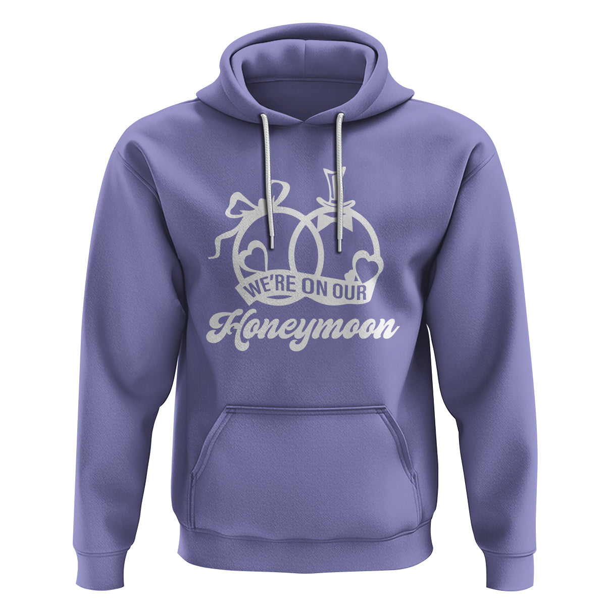 We're On Our Honeymoon Married Couple Trip Matching Hoodie - Wonder Print Shop