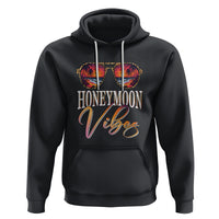 Honeymoon Vibes Hoodie Beach Trip Married Couple Matching - Wonder Print Shop