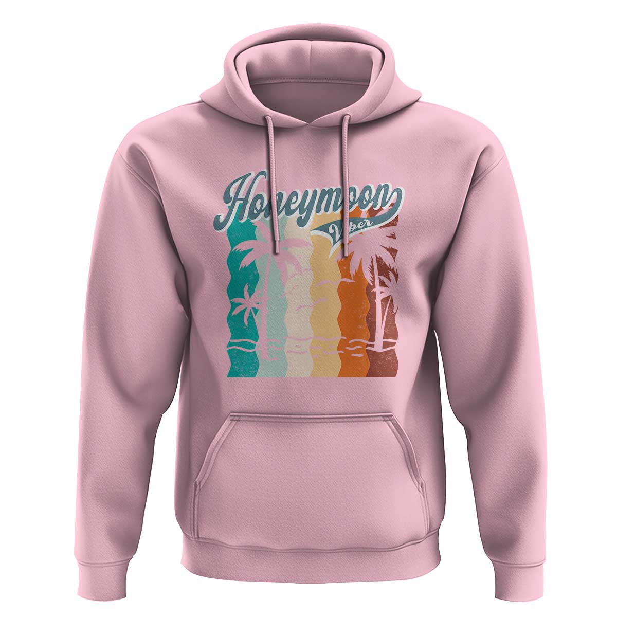 Honeymoon Vibe Hoodie Beach Trip Married Couple Matching